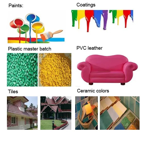 1332-37-2 CAS No. Red Powder Black Yellow Green Blue Brown Orange Powder Iron Oxide