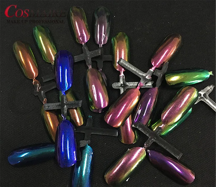 2018 Trend Fashion New Aurora Pigment Nail Polish Powder