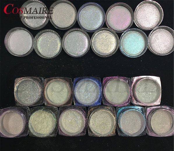 2021 Trend Fashion New Aurora Pigment Nail Polish Powder