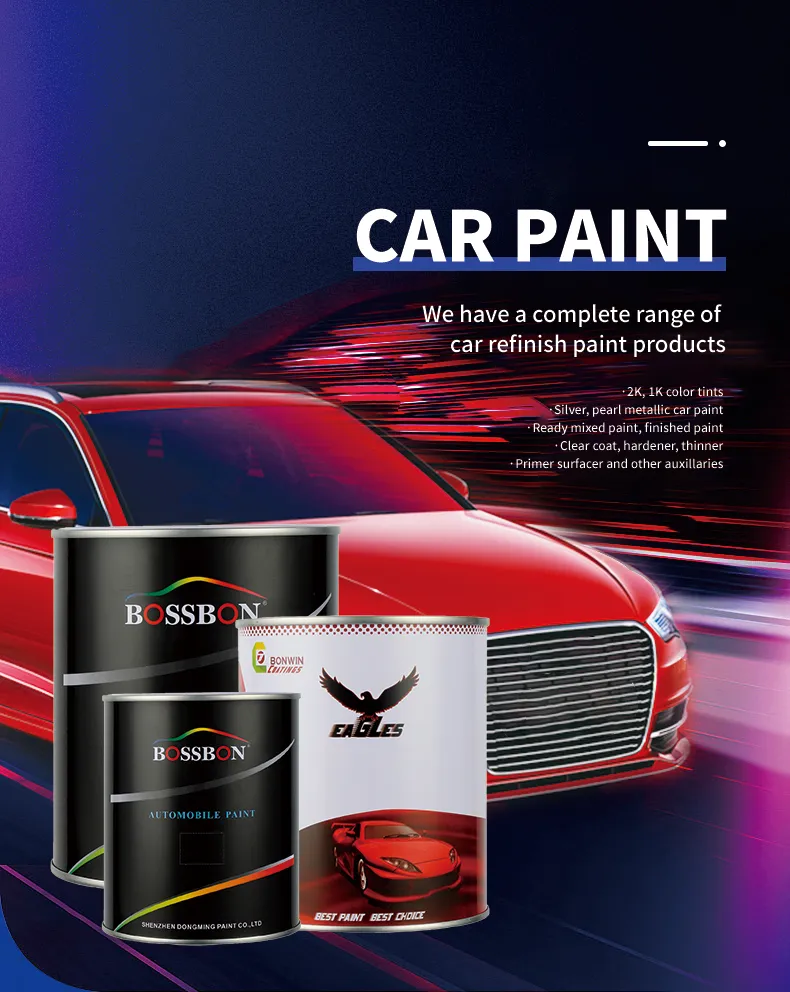 Automotive Color Coating Car Paint Car Coating Paint for Car Spsay Coating Paint Epoxy Coating