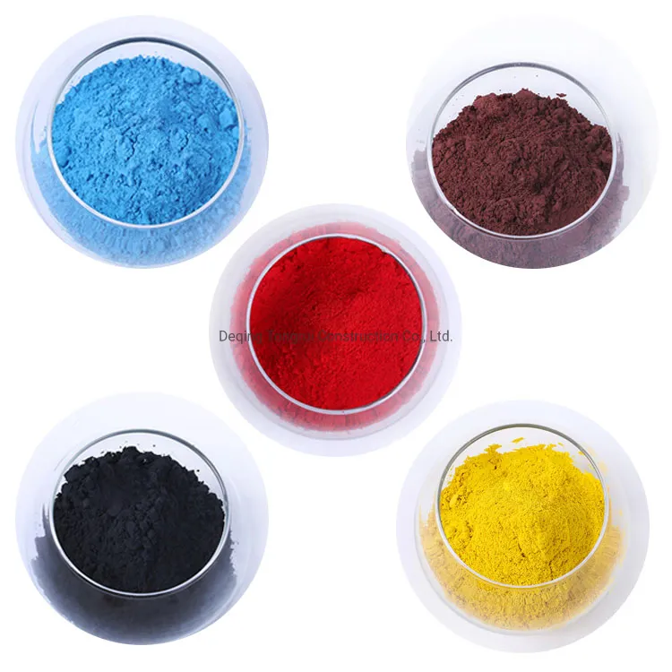 Blue Colors Colorant Pigment Fe2o3 Iron Oxide for Brick, Blocks, Cement