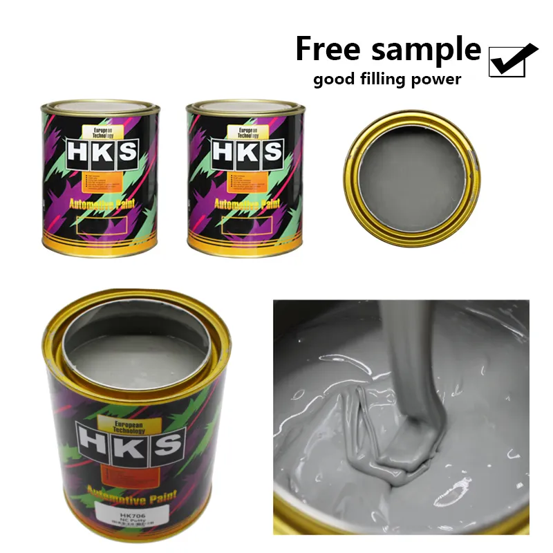 Cheap Car Paint Factory Auto Paint Body Filler Nc Putty