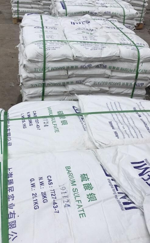 Chemicals Precipitated Barium Sulfate/Baso4 T10, From China Factory