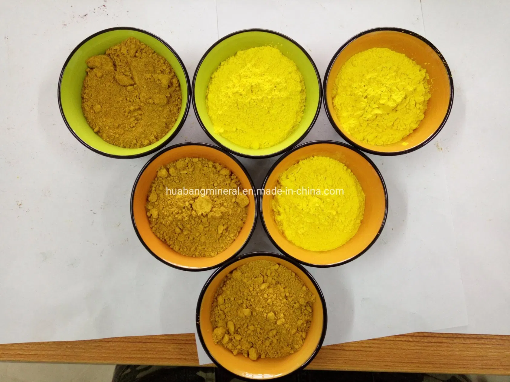 China Price of Inorganic Pigment Iron Oxide for Building