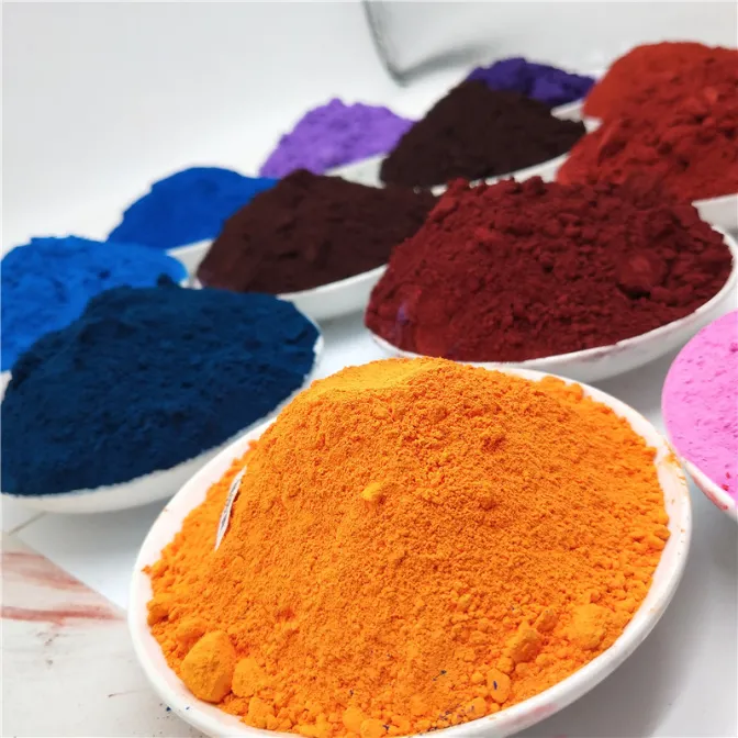 China Supplier Bulk Transparent Iron Oxide Pink Fines Powder CAS 1332-37-2