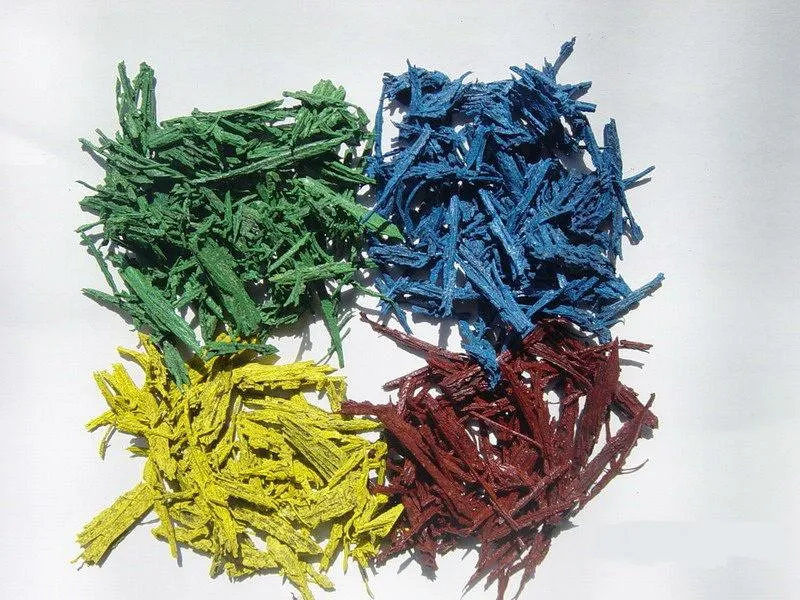 Colorfull Iron Oxide Pigments for Mulch