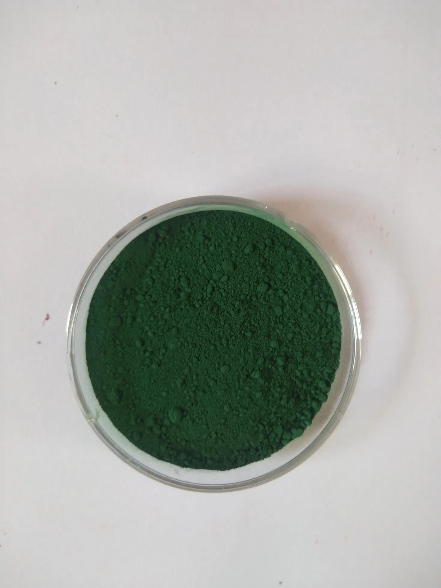 Concrete Pigment Using Iron Oxide Green