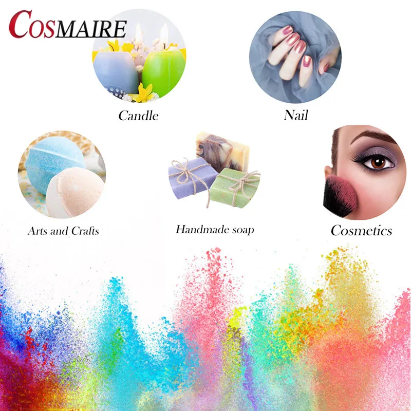 Cosmaire Mica Based Pearlescent Pigment for Cosmetic Nails Resin Art Crafts