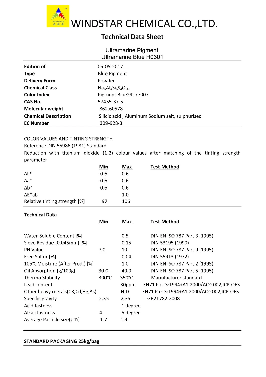 Cosmetic Application Pigment Blue 29 Ultramarine Blue Pigment