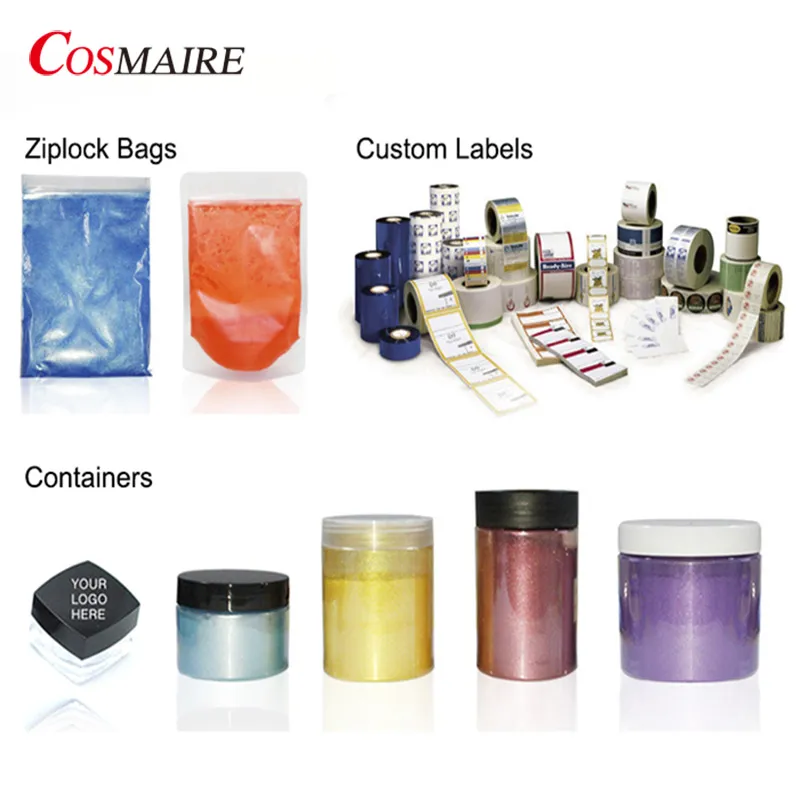 Wholesale High Quality Mica Powder Color Pigment for Epoxy Resin Paint Slime