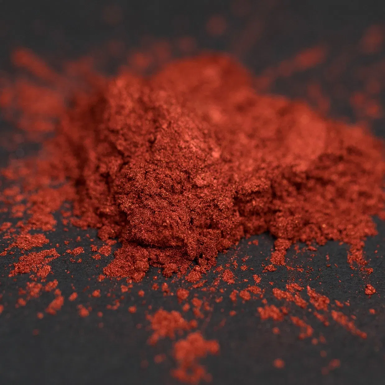 Cosmetic Pigments U9906 Synthetic Mica Chinese Red Effect Pigments Pure Metal Red Textile Leather Toys Food Package and Cosmetic Package