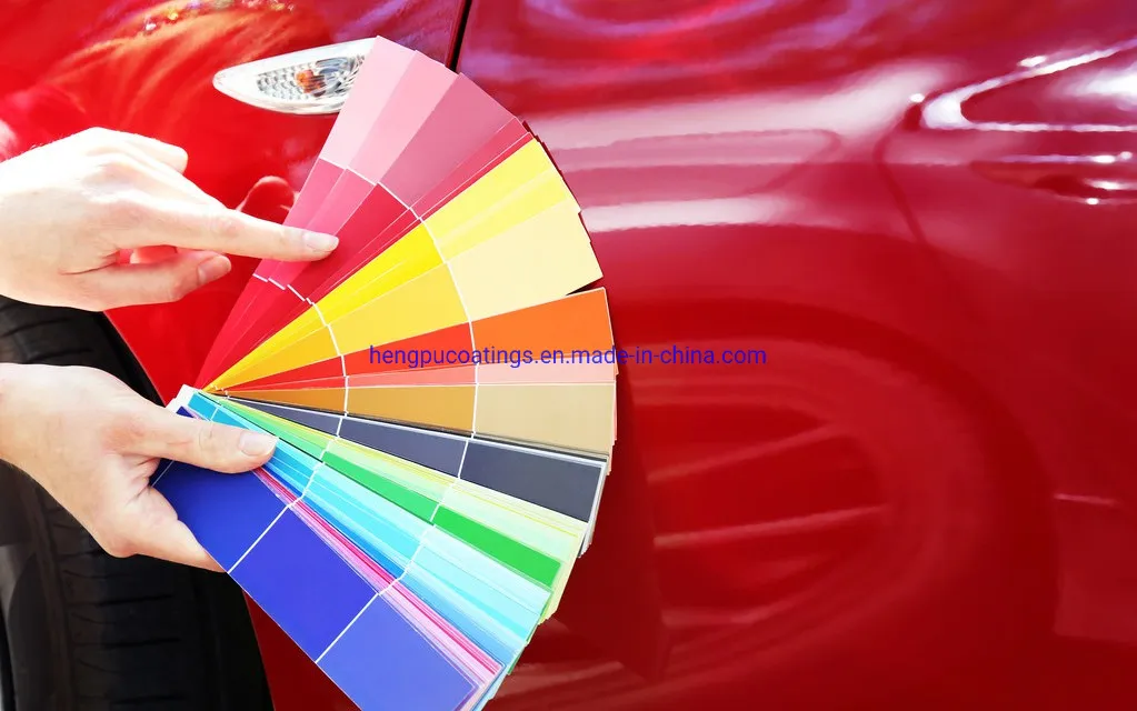 EXW Car Body Spraying Coating Acrylic Auto Paints High Chroma Popular Car Paint HS 1K Basecoat Maroon Red 141