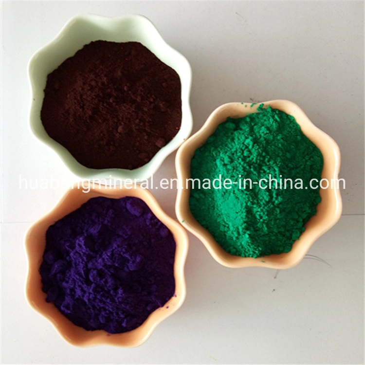 Fe2o3 Powder Inorganic Pigment Iron Oxide Red/Black/Blue/Green CAS 1332 -37-2 Ferric Oxide Pigment