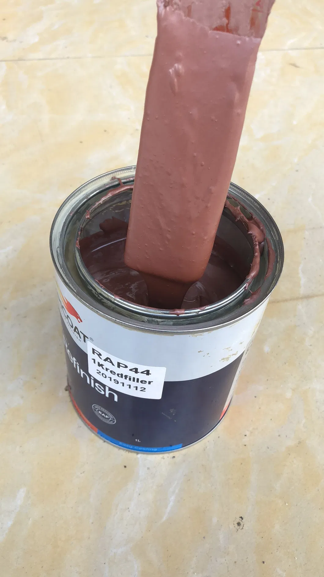 Fine Filling Excellent Anticorrosion Properties Single-Component Putty Plastic Car Epoxy Primer Paint for Steel