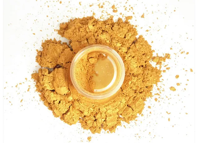 Gold Luster Golden Color Mica Pearlescent Pigment for Paints