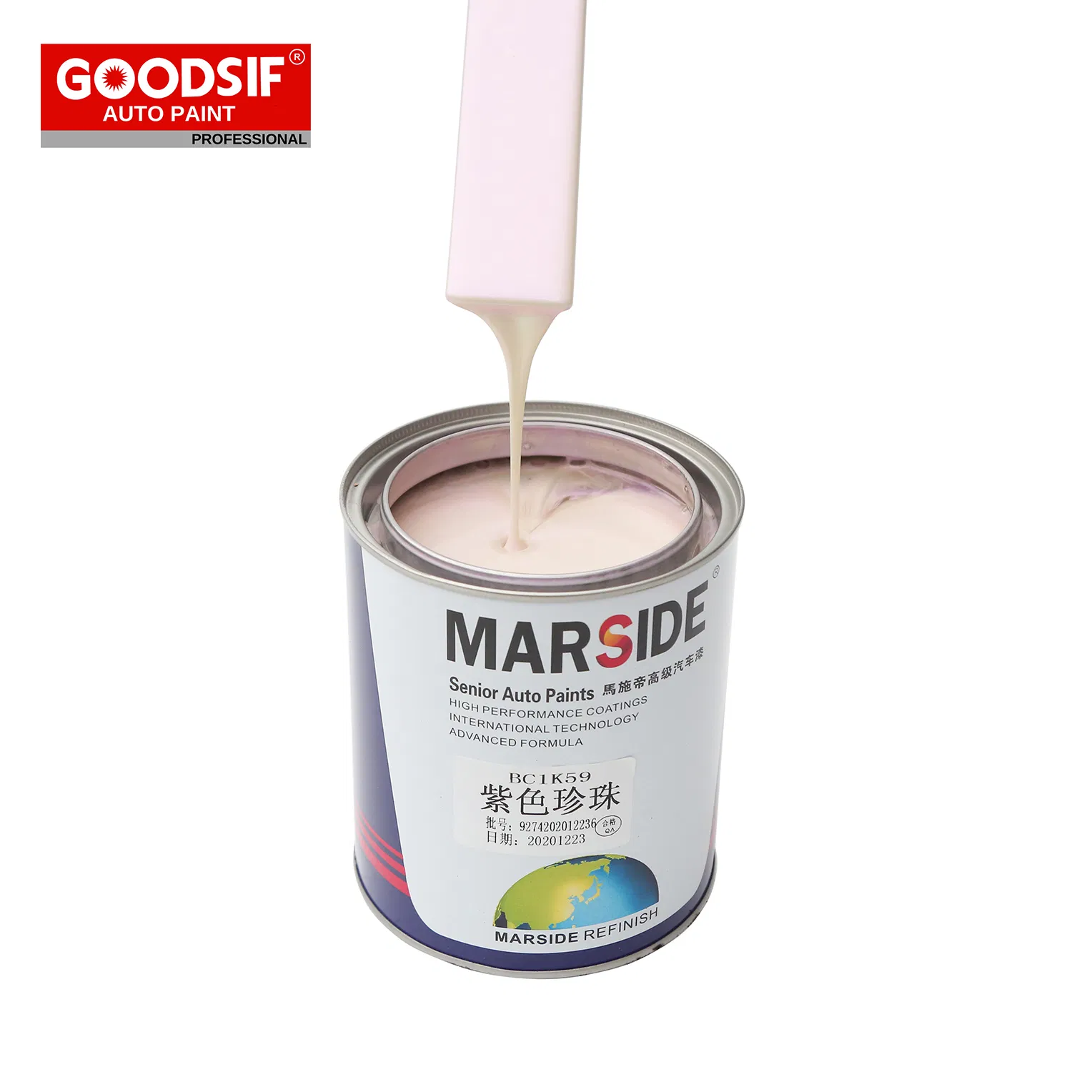 Goodsif High Gloss and Best Price 2K Clear Coat Varnish for Car Auto Car Paint Automotive Paint