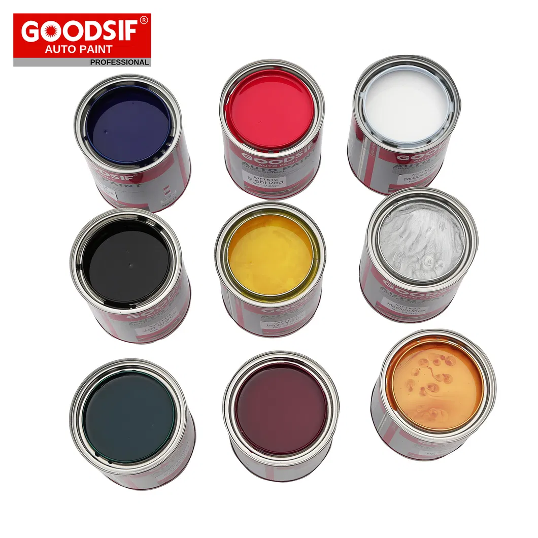 Goodsif High Gloss and Best Price 2K Clear Coat Varnish for Car Auto Car Paint Automotive Paint