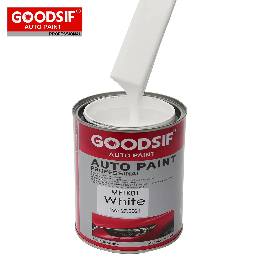 Goodsif High Gloss and Best Price 2K Clear Coat Varnish for Car Auto Car Paint Automotive Paint