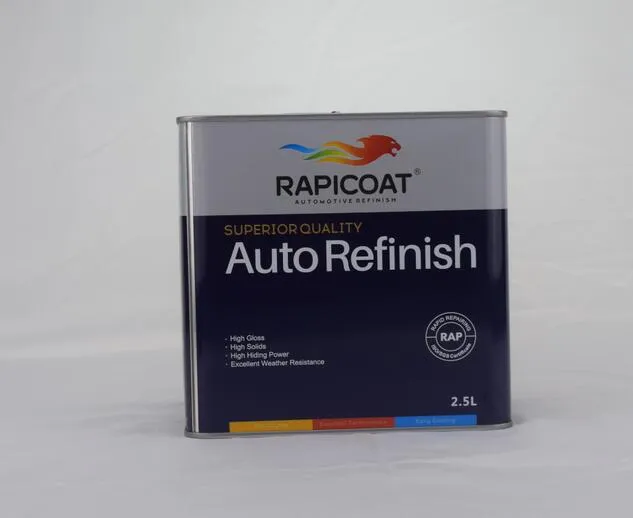 Guangzhou Factory Hot in Nigeria Slow Drying 2K Auto Clearcoat Mirror Varnish Kit Car Lacquer Paint