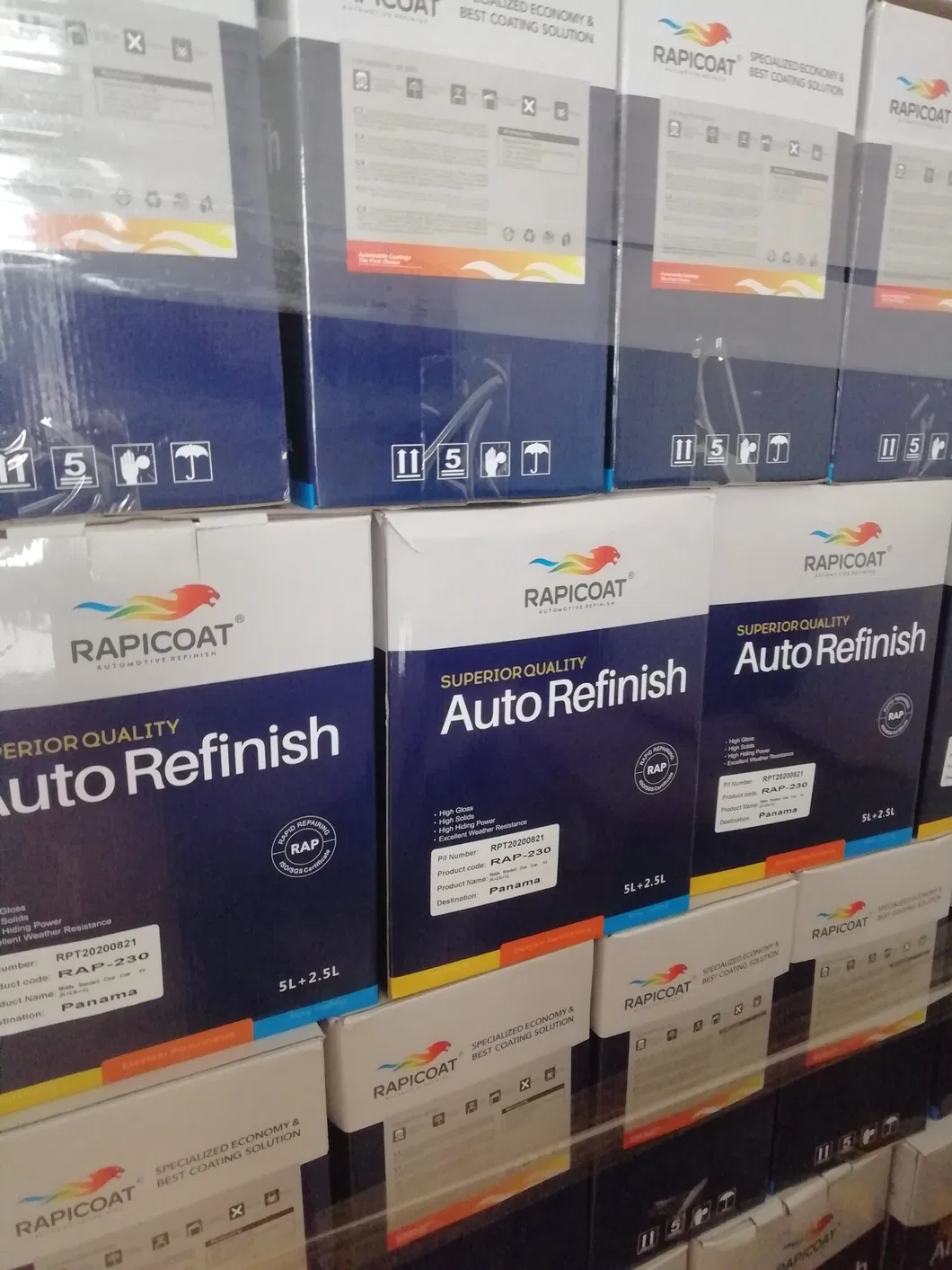 Guangzhou Factory Hot in Nigeria Slow Drying 2K Auto Clearcoat Mirror Varnish Kit Car Lacquer Paint
