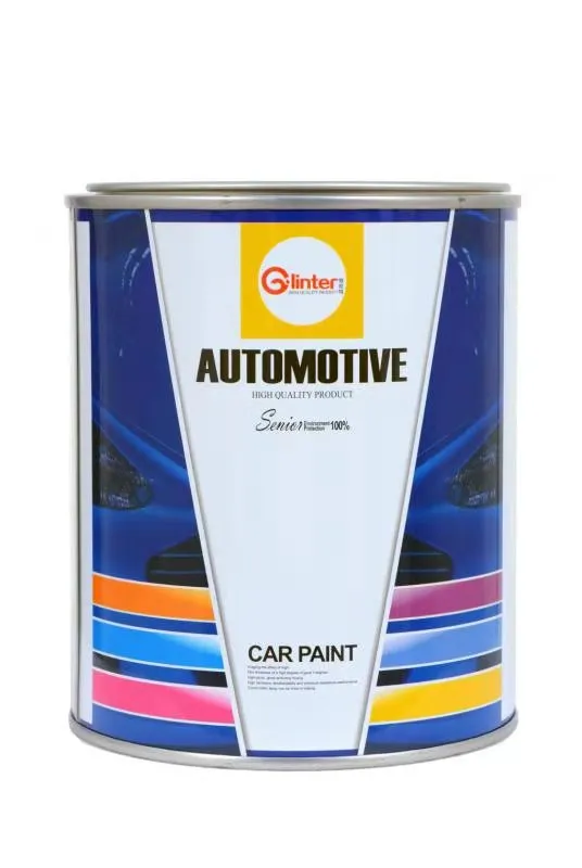 High Chroma Acrylic Auto Paints Popular Car Paint HS 1K Basecoat Violet Blue 118