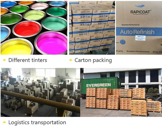 High Filling Power Easy Sanding Fast Drying 2K Primer to Improve The Bright and Fullness for 2K Topcoat