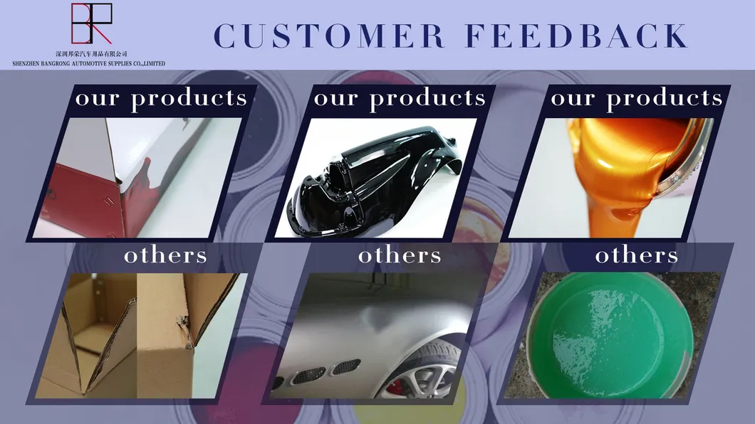 High Gloss Acrylic Fast Drying Clear Coat Varnish for Used Auto Refinish Car Auto Automotive Body Paint