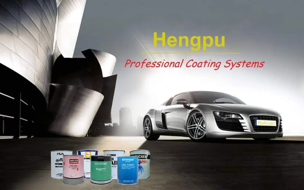 High Quality High Chroma Acrylic Auto Paints Good Weatherability Car Paint HS 2K Violet Blue 206