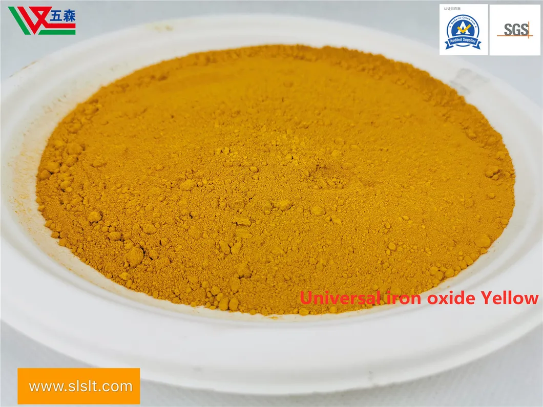 High Temperature Resistant Coated Yellow Pigment Iron Oxide Yellow Pigment Bm130 High Temperature Resistant 3000 Degrees