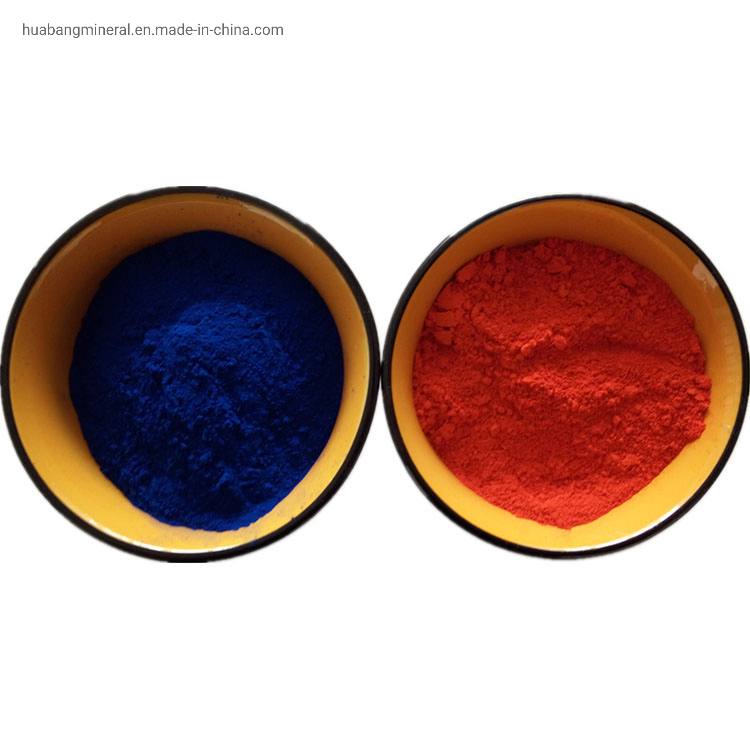 Hot Sale Iron Oxide Red/Green/Blue/Yellow/Black for Cement/Paving