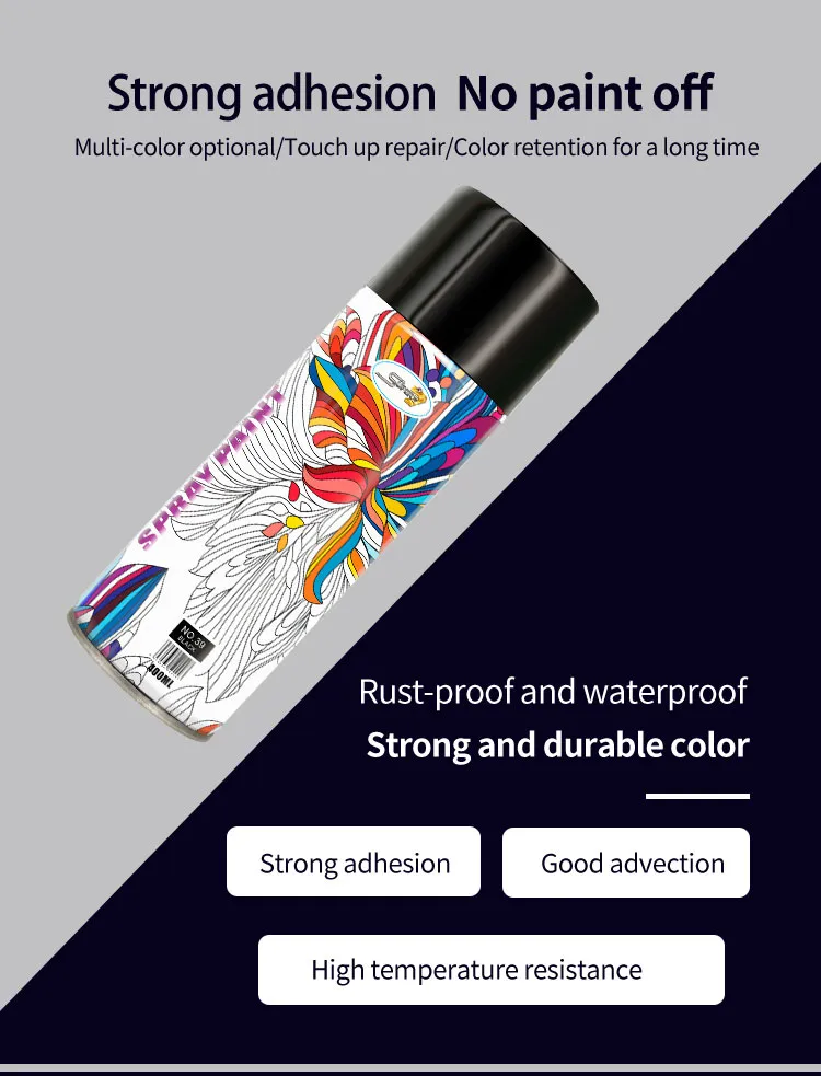 Indoor Decoration for Christmas 400ml Blue Color Spray Paint