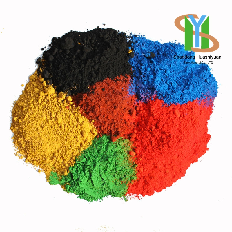 Iron Oxide for Concrete Paving Stone Synthetic Pigment Red Yellow Black Green Blue Orange Brown Pigment