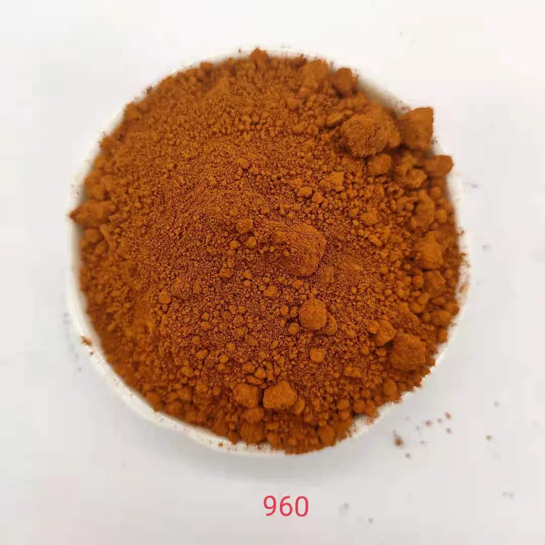 Iron Oxide Orange 960 CAS No 1309-37-1 for Painting Cement, Concrete, Glass, Rubber