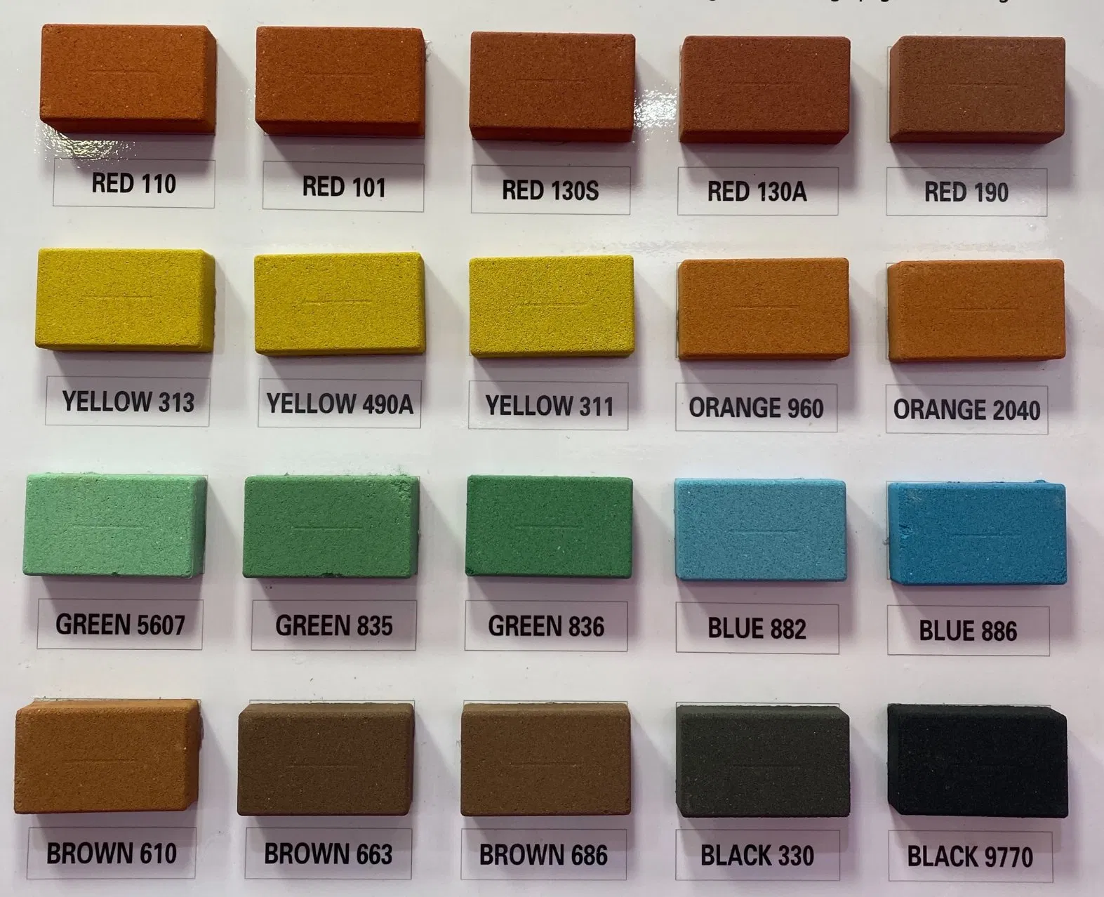 Iron Oxide Red 190 for Blocks
