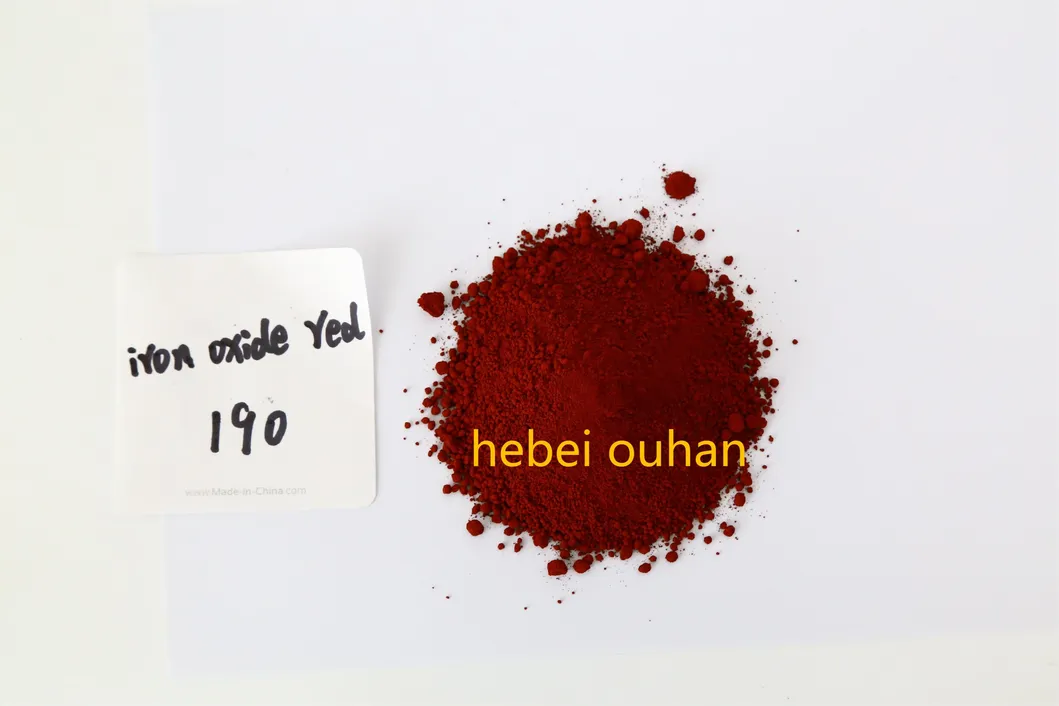 Iron Oxide Red/Black/Orange/Yellow/Green