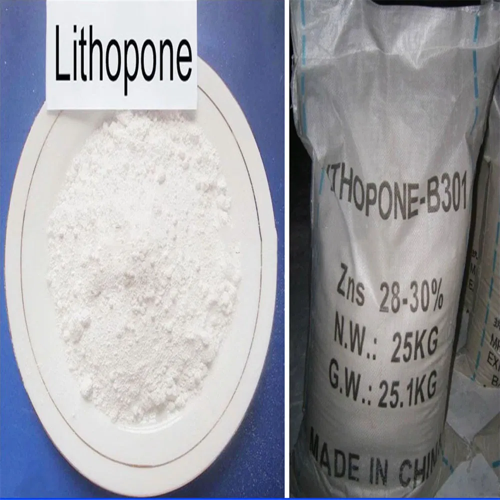 Lithopone B301 for Paints/Coating/Plastic/Rubber/Masterbatch/ PVC Pipes