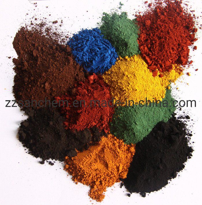 Manufacturer Supply Blue Color Iron Oxide Pigment 886 887 for Paints and Coatings