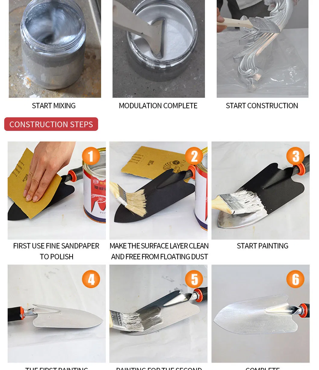 Model Leafing Aluminum Pigment Aluminum Silver Paste Metallic