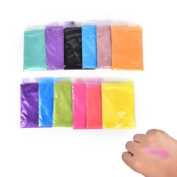Natural Mica Powder Color Pigment for Epoxy Resin Acrylic Paint Slime Soap and Custom Cups