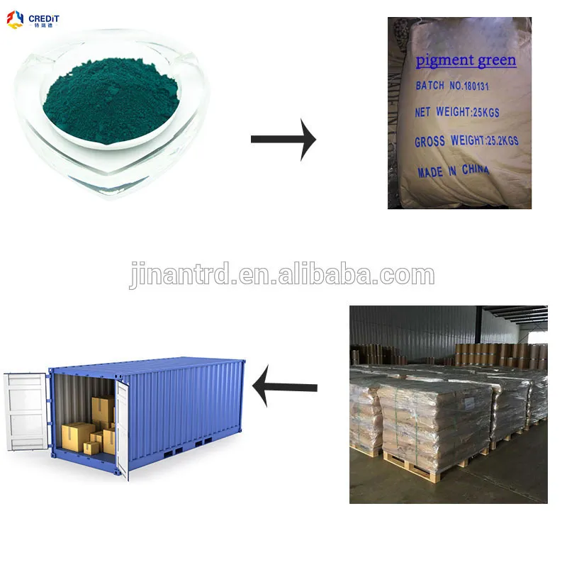 Pigment Green 42/Phthalocyanine Green/ Fast Green G for Coatings, Inks, Plastics etc