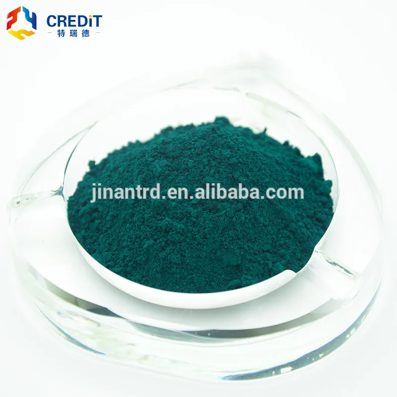 Pigment Manufacturer Produce Iron Oxide Green Pigment Phthalocyanine Green