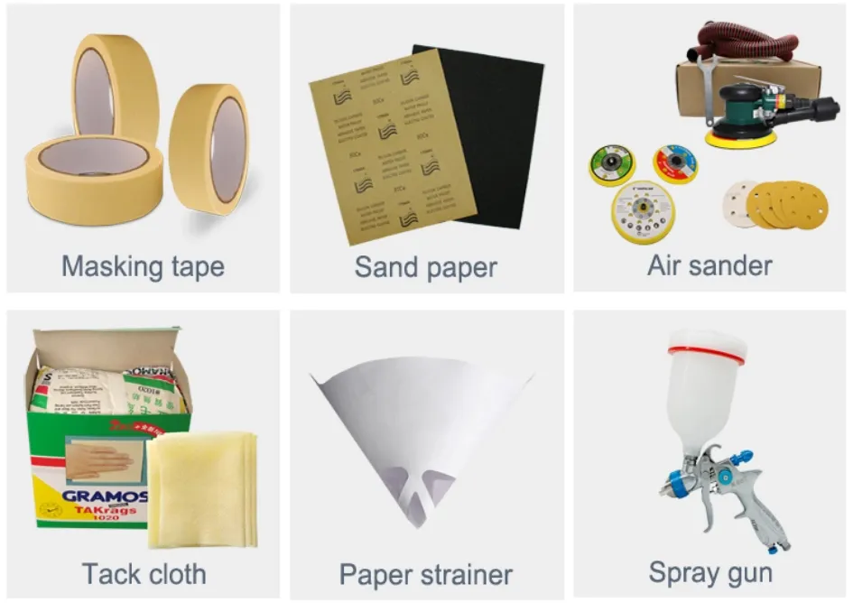 Promotional Solvent Based Car Paint 2K Acrylic Auto Paint Car Paint Automotive Paint Color Mixing System