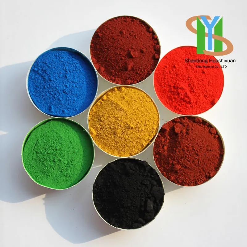 Red Iron Oxide CAS No. 1332 -37-2 Pigment Manufacturer Fengda H130 190 Iron Oxide Red