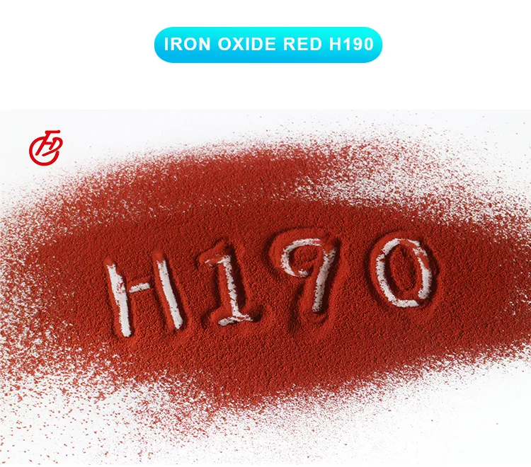 Red Iron Oxide Fengda 1332-37-2 Pigment Manufacturer H130 190 Iron Oxide Red