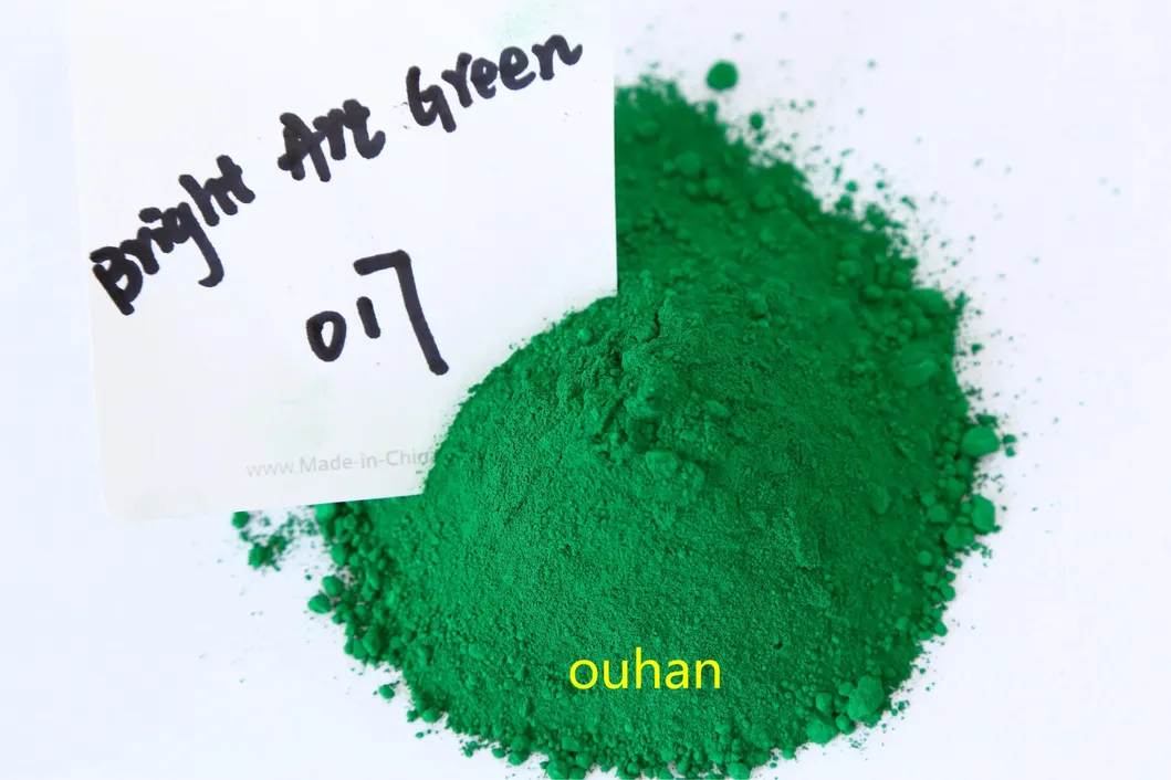 Red/Yellow/Black/Green/Blue Iron Oxide Pigment for Cement