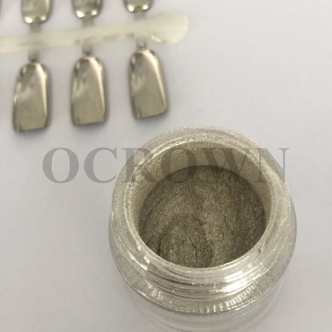 Silver Gold Nail Polish Mirror Chrome Pigment for Gel Polish