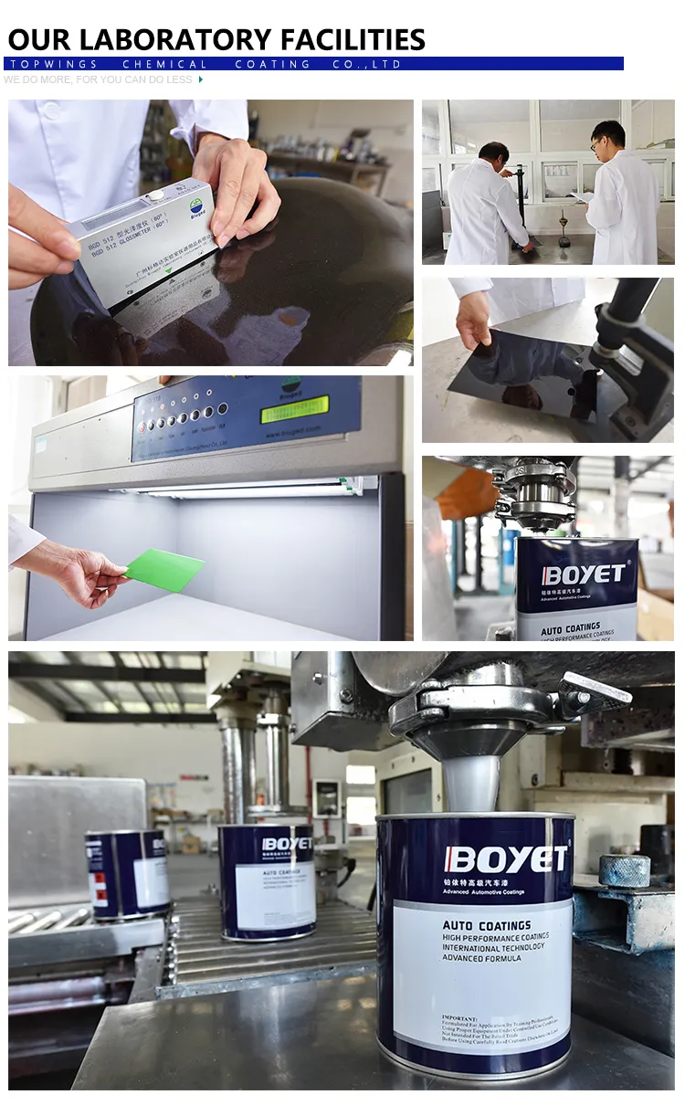 Superb 1K Basecoat Car Paint Chroma Primer Tinted Clearcoat