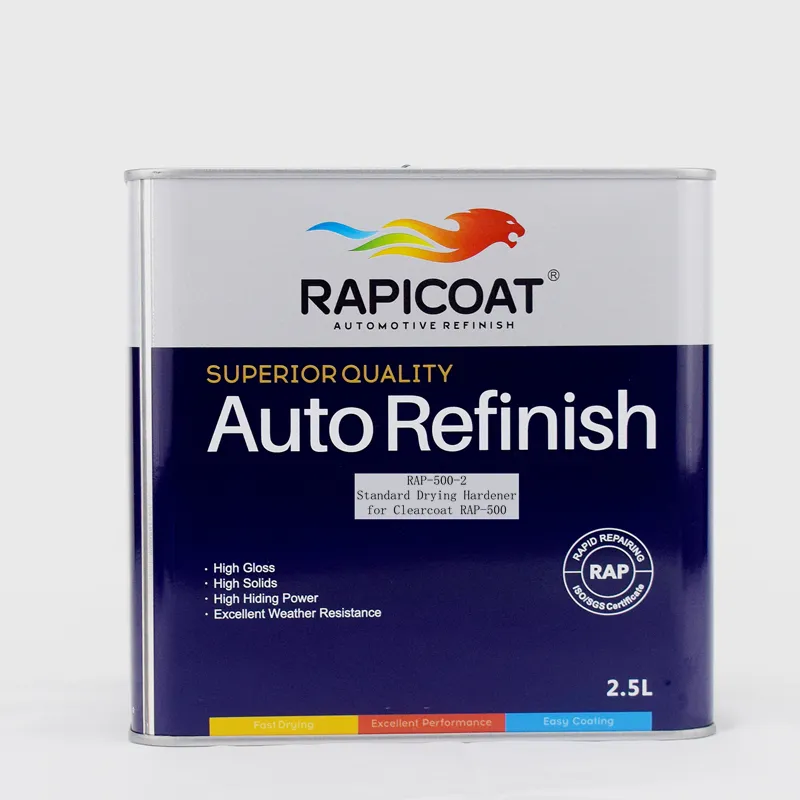 Yellowing-Resistant Hardener Designed for 2K Color Topcoat Automotive Repair Solid Colors Reapair Usage Chemical Auxiliary Agent